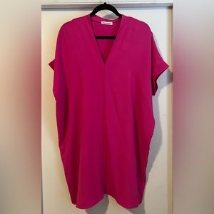 Pink Oversized Dress